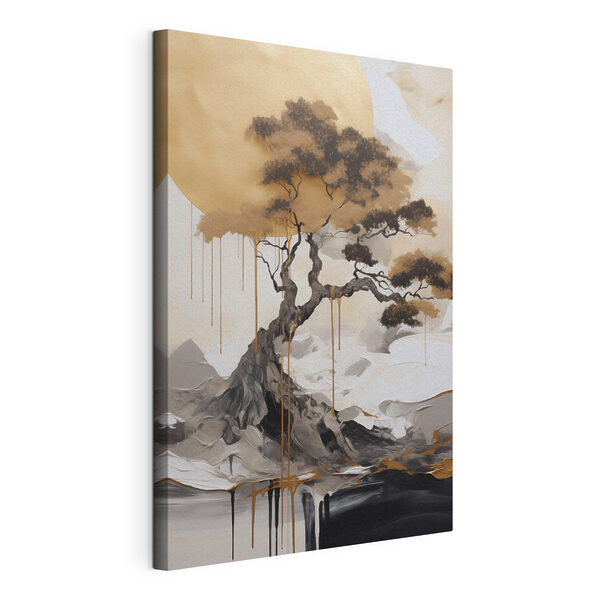Картина Majestic tree against a serene backdrop (Артикул: s49785)