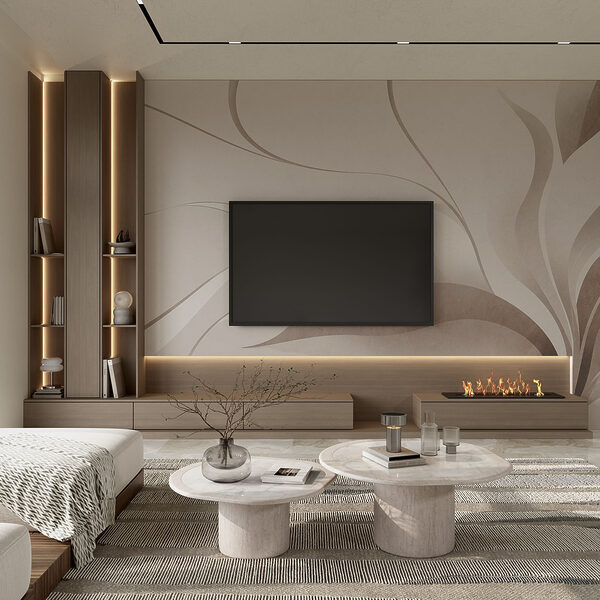 Спокійний квітковий візерунок у ніжних тонах