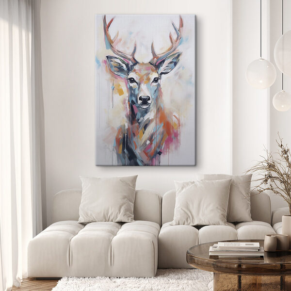 Painting of a deer Painting of a deer