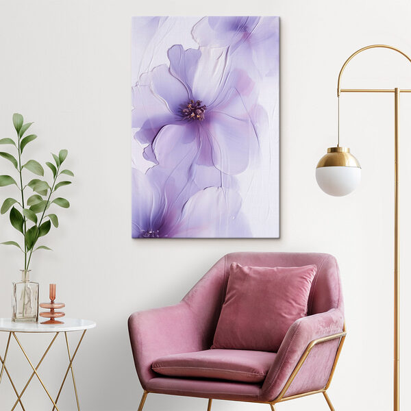 Delicate petals in soft hues
