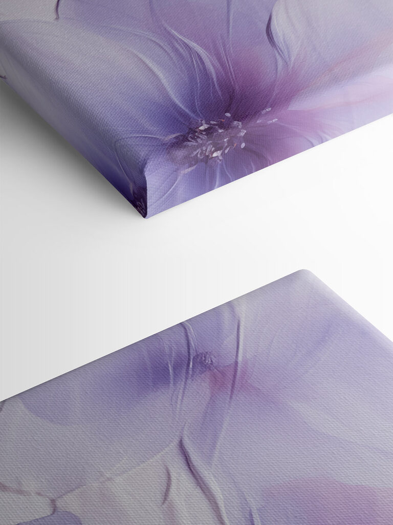 Delicate petals in soft hues