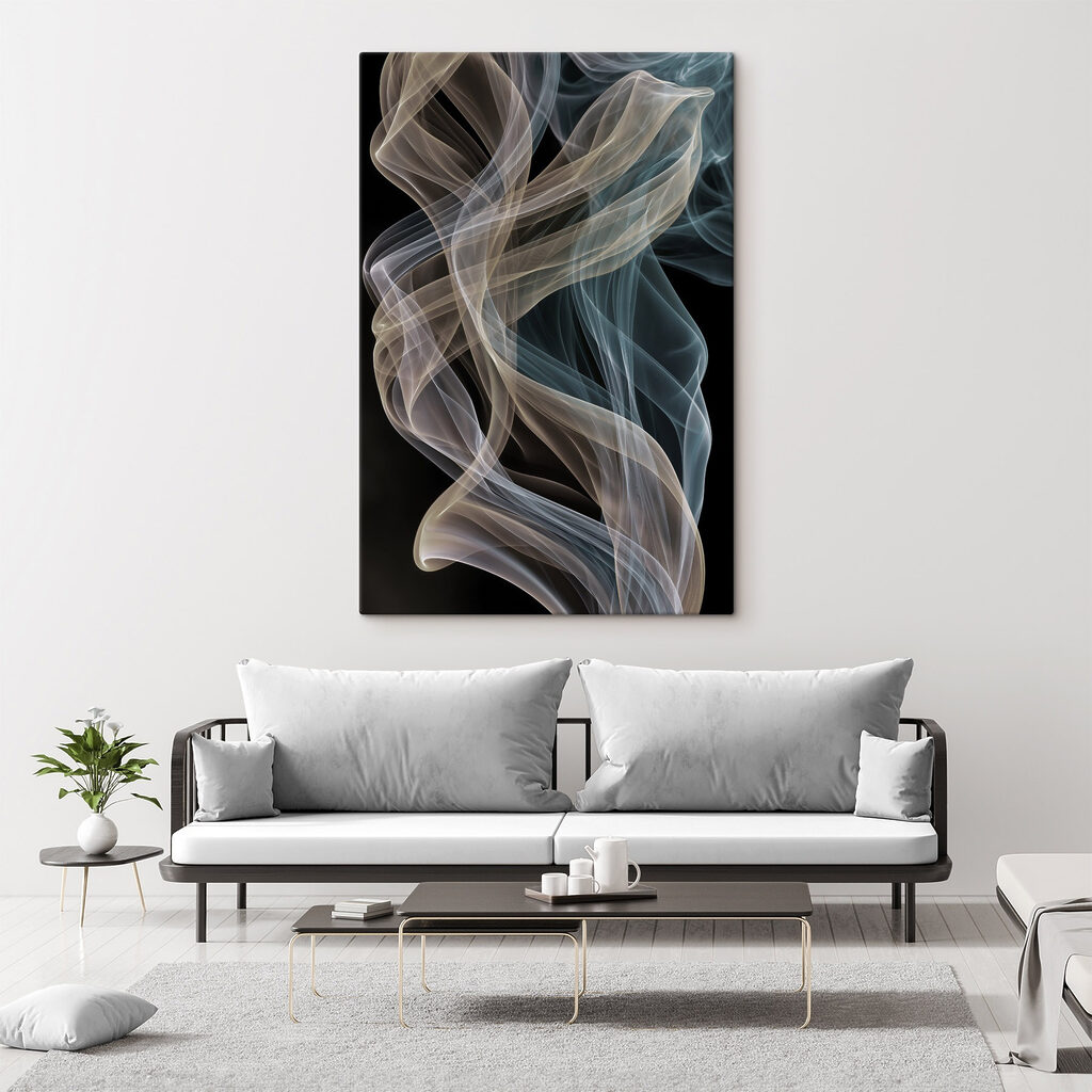 Ethereal swirls of color and movement Ethereal swirls of color and movement
