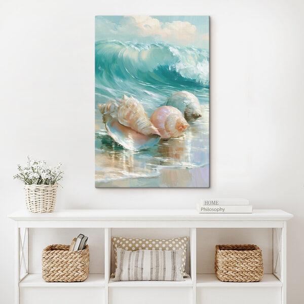 Group of seashells on a beach Group of seashells on a beach
