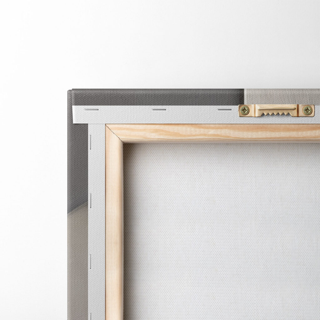 Wall art with a curved design