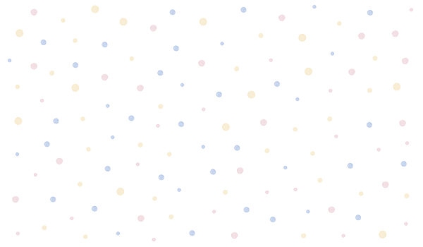 White background with multicolored dots