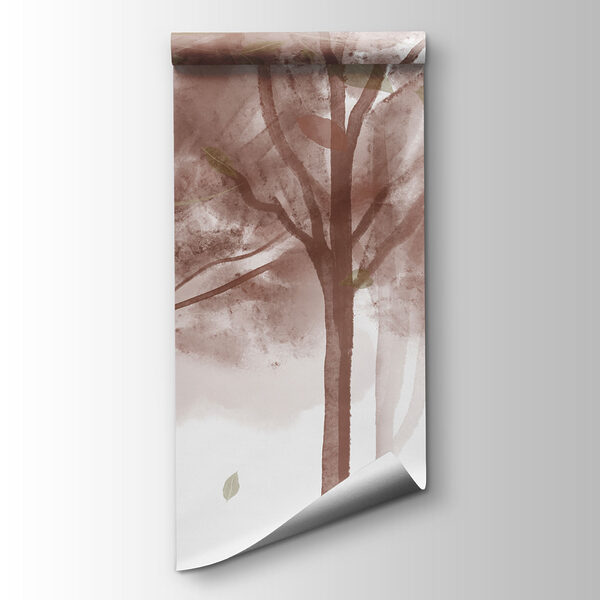 Group of trees with leaves