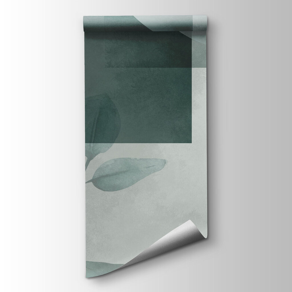 Serene shapes and delicate leaves unite Serene shapes and delicate leaves unite