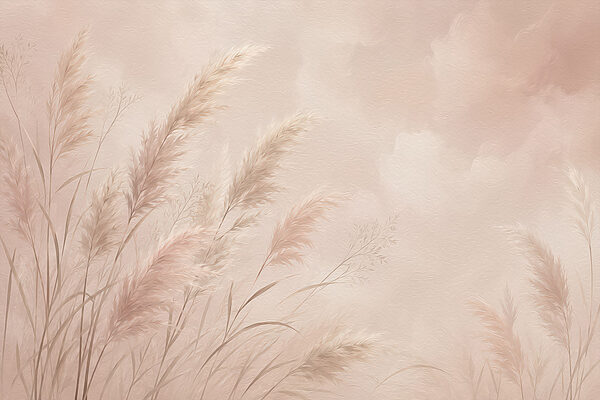 Gentle grasses in soft hues Gentle grasses in soft hues