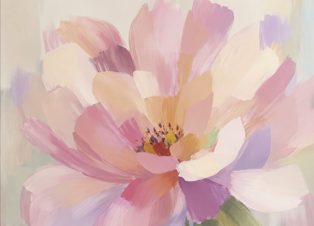 Beautiful flower in soft colors Beautiful flower in soft colors