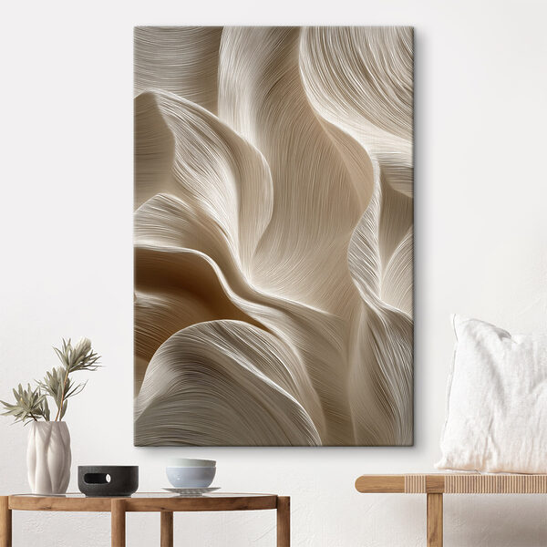 Flowing lines create an elegant pattern