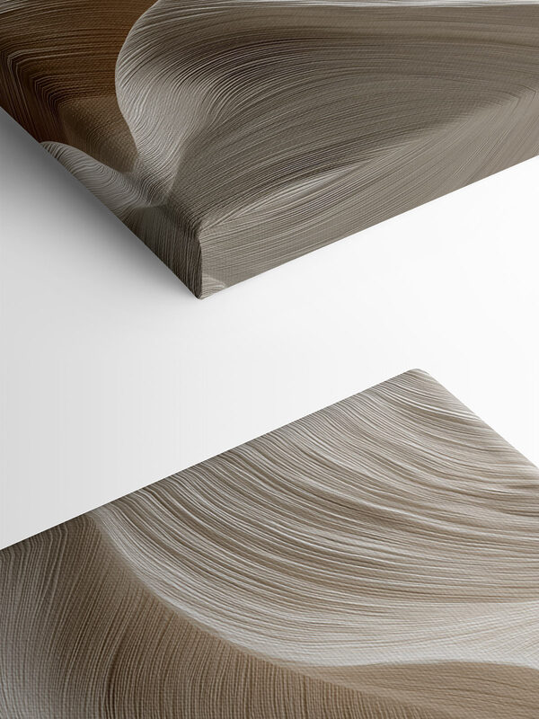 Flowing lines create an elegant pattern