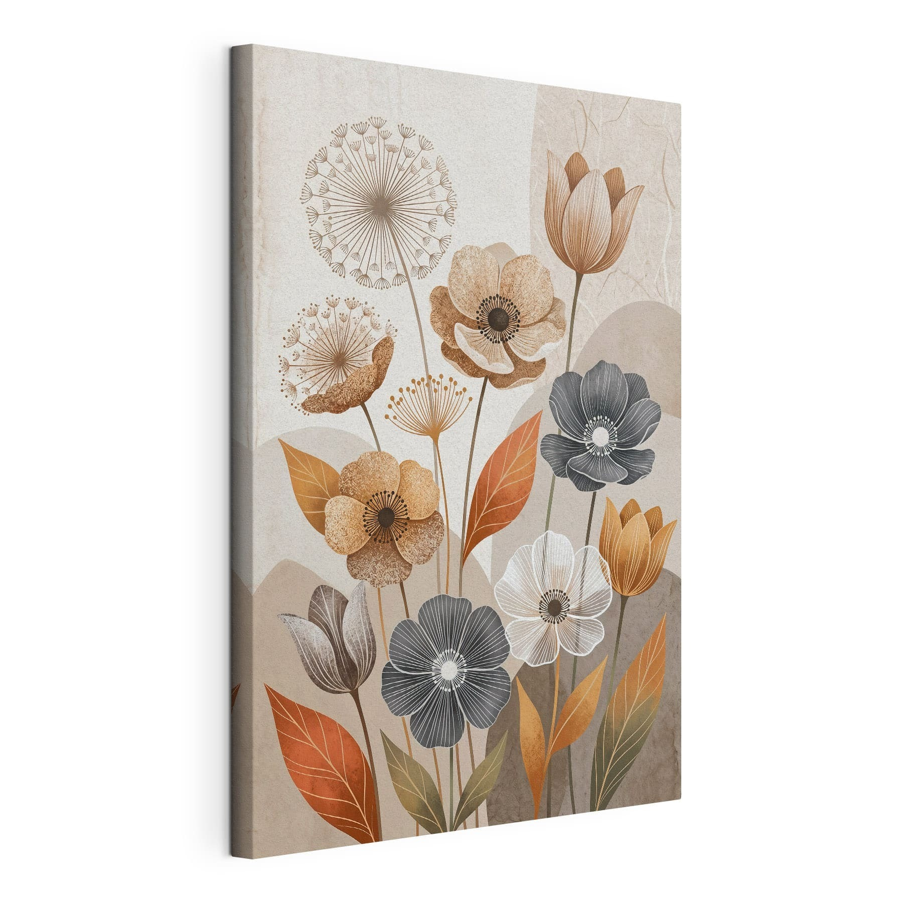 Colorful floral arrangement in soft tones Colorful floral arrangement in soft tones