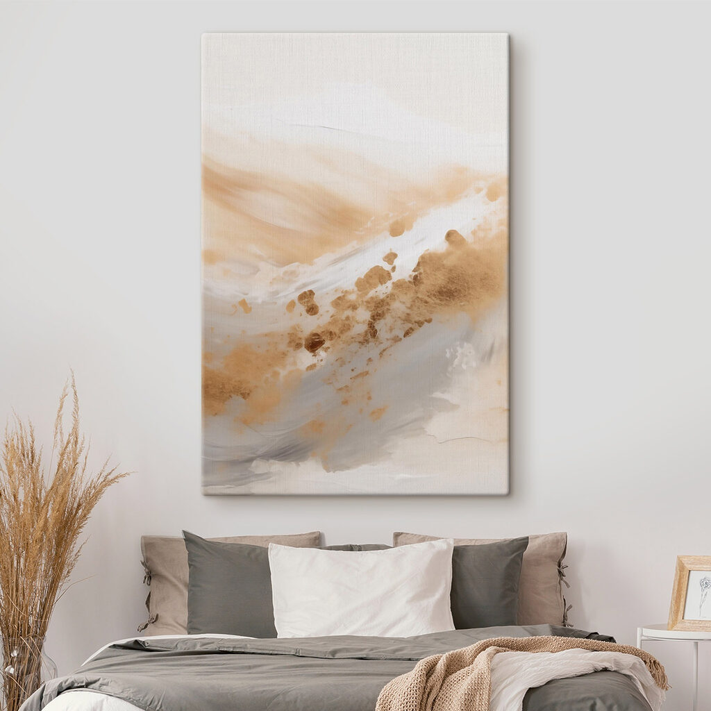 Waves of soft color blend together