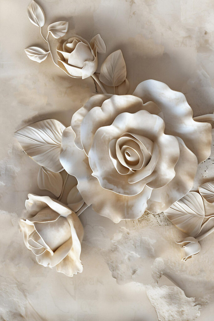 Elegant roses in soft hues Elegant roses in soft hues