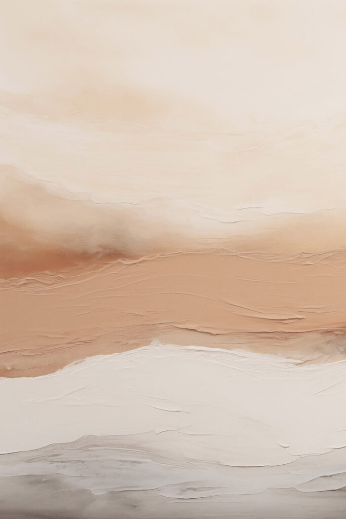 White and brown sand