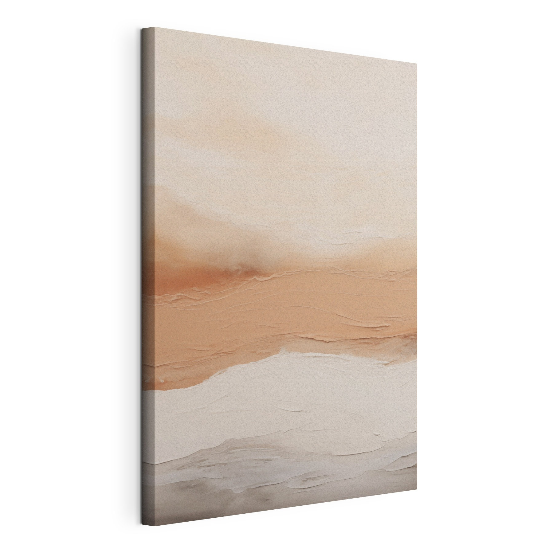 White and brown sand