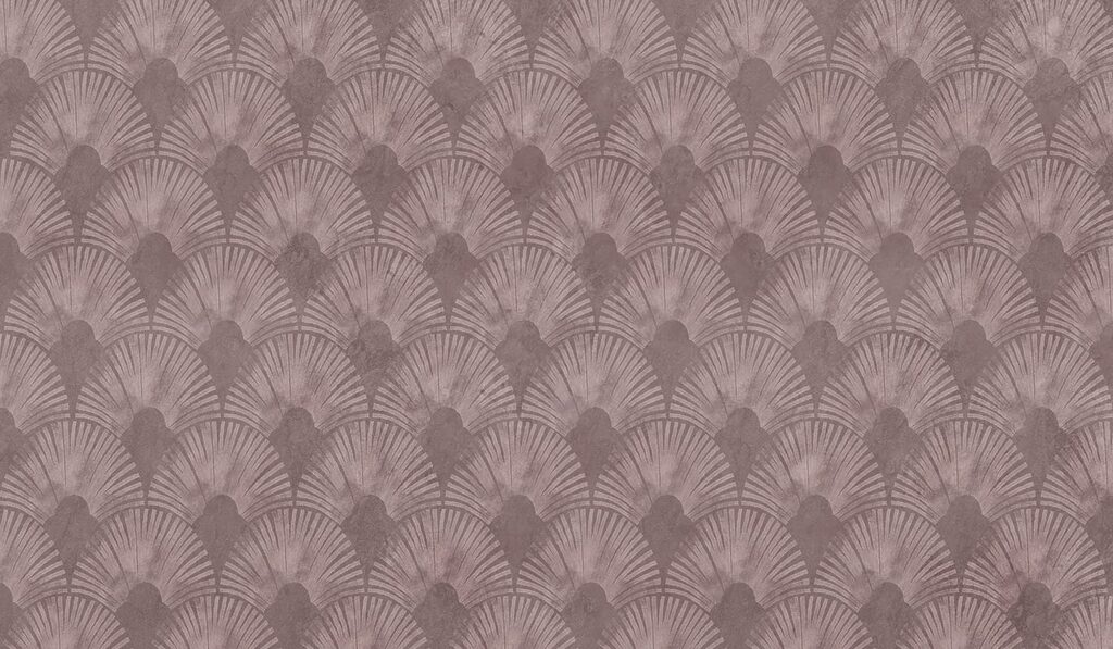 Elegant patterned design in soft tones