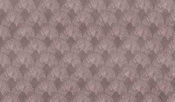 Elegant patterned design in soft tones