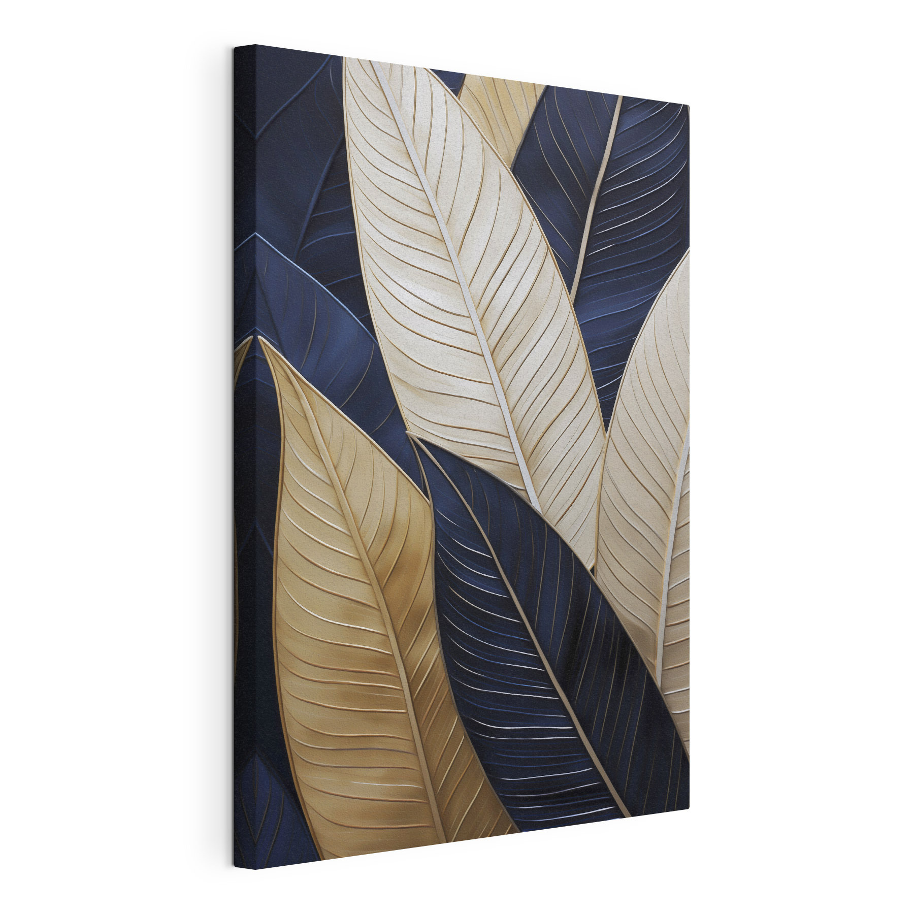 Lush leaves in elegant arrangement