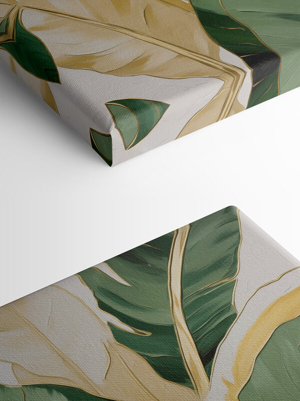 Vibrant leaves with elegant accents Vibrant leaves with elegant accents