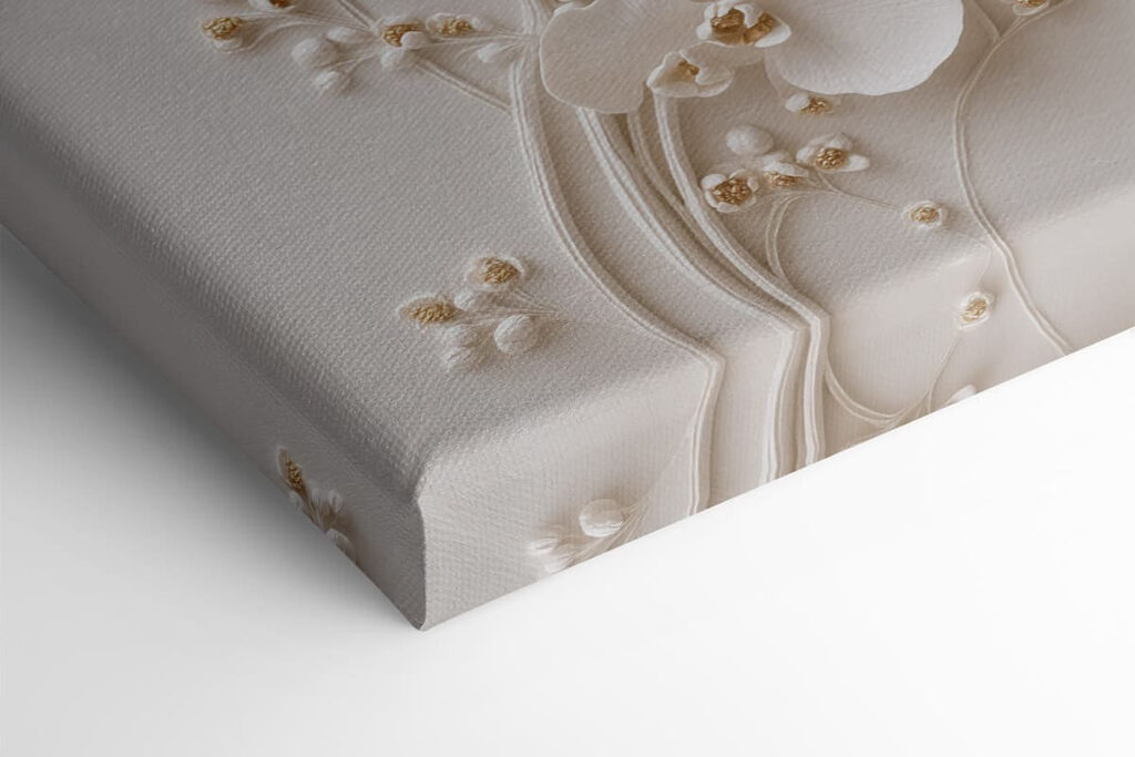 Delicate blooms against a soft backdrop