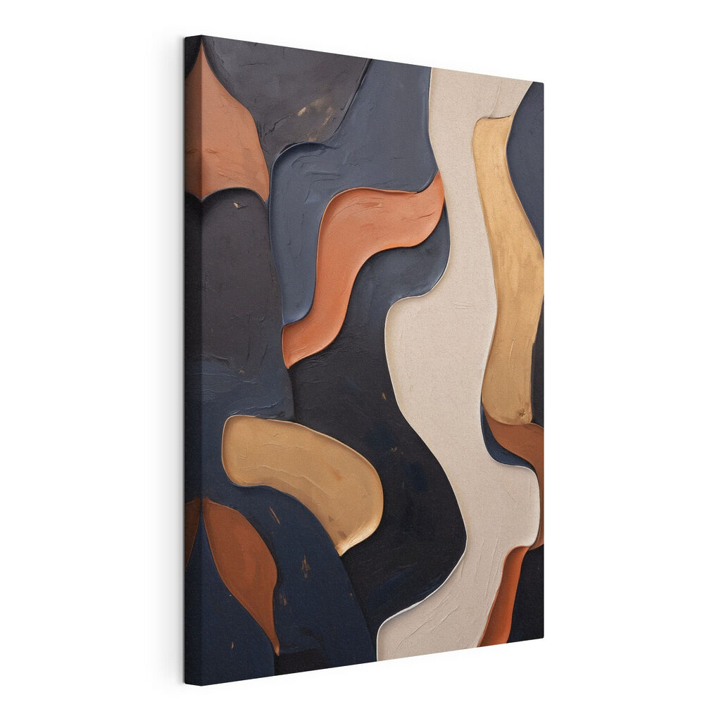 Flowing Colors in Abstract Design
