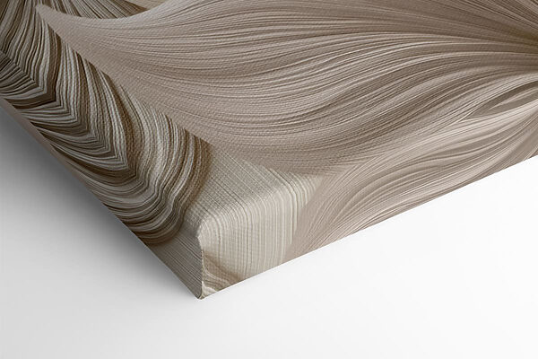 Flowing shapes in soft neutrals Flowing shapes in soft neutrals