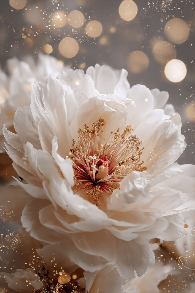 - Delicate flower in soft hues - Delicate flower in soft hues