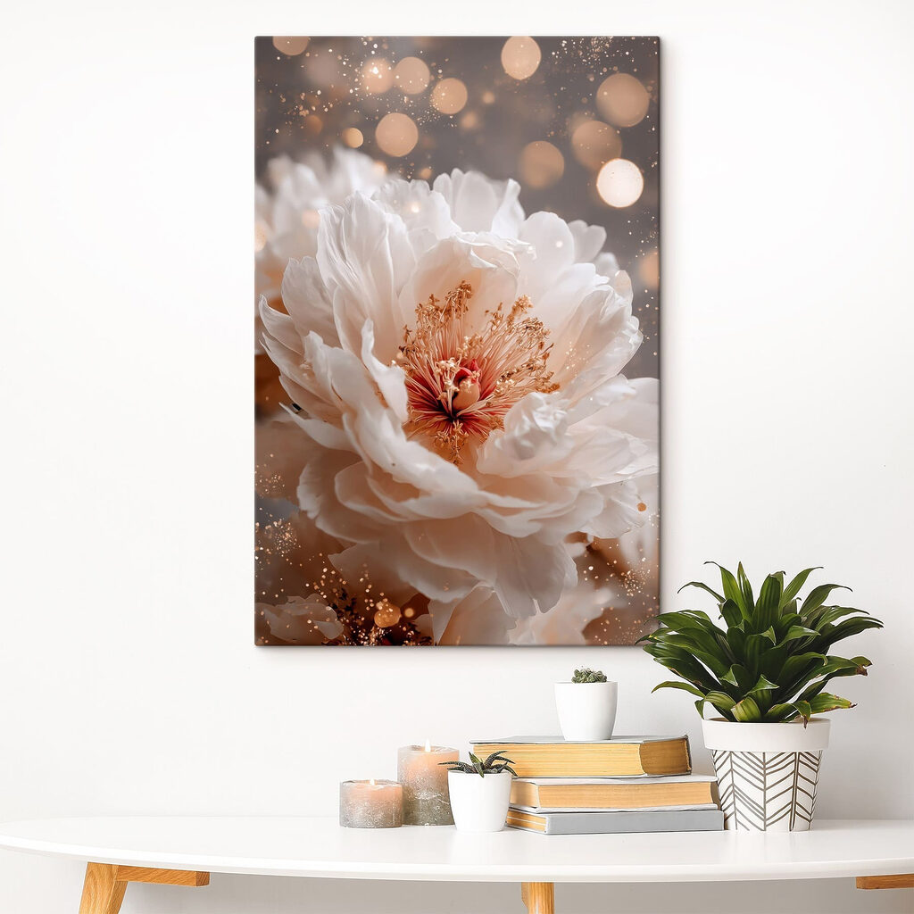 - Delicate flower in soft hues - Delicate flower in soft hues