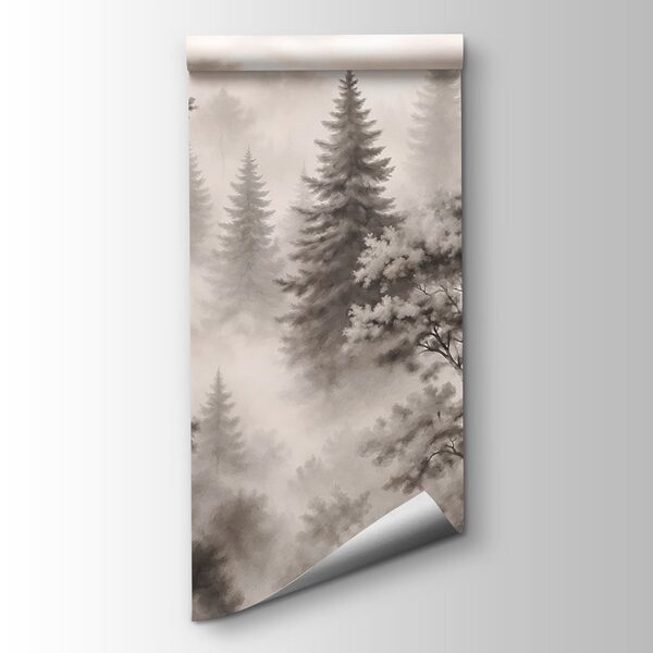Group of trees in a forest