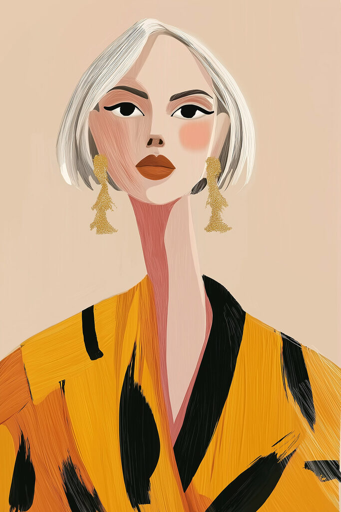 Chic style in bold colors Chic style in bold colors