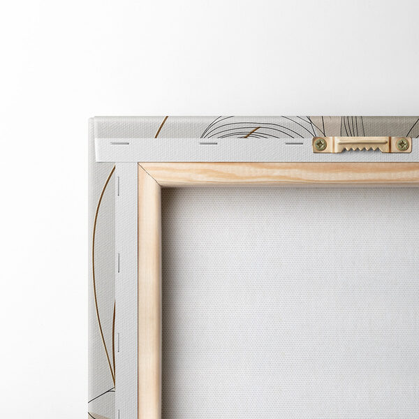 Ethereal floral line art design Ethereal floral line art design