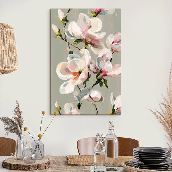 Soft blossoms in gentle hues