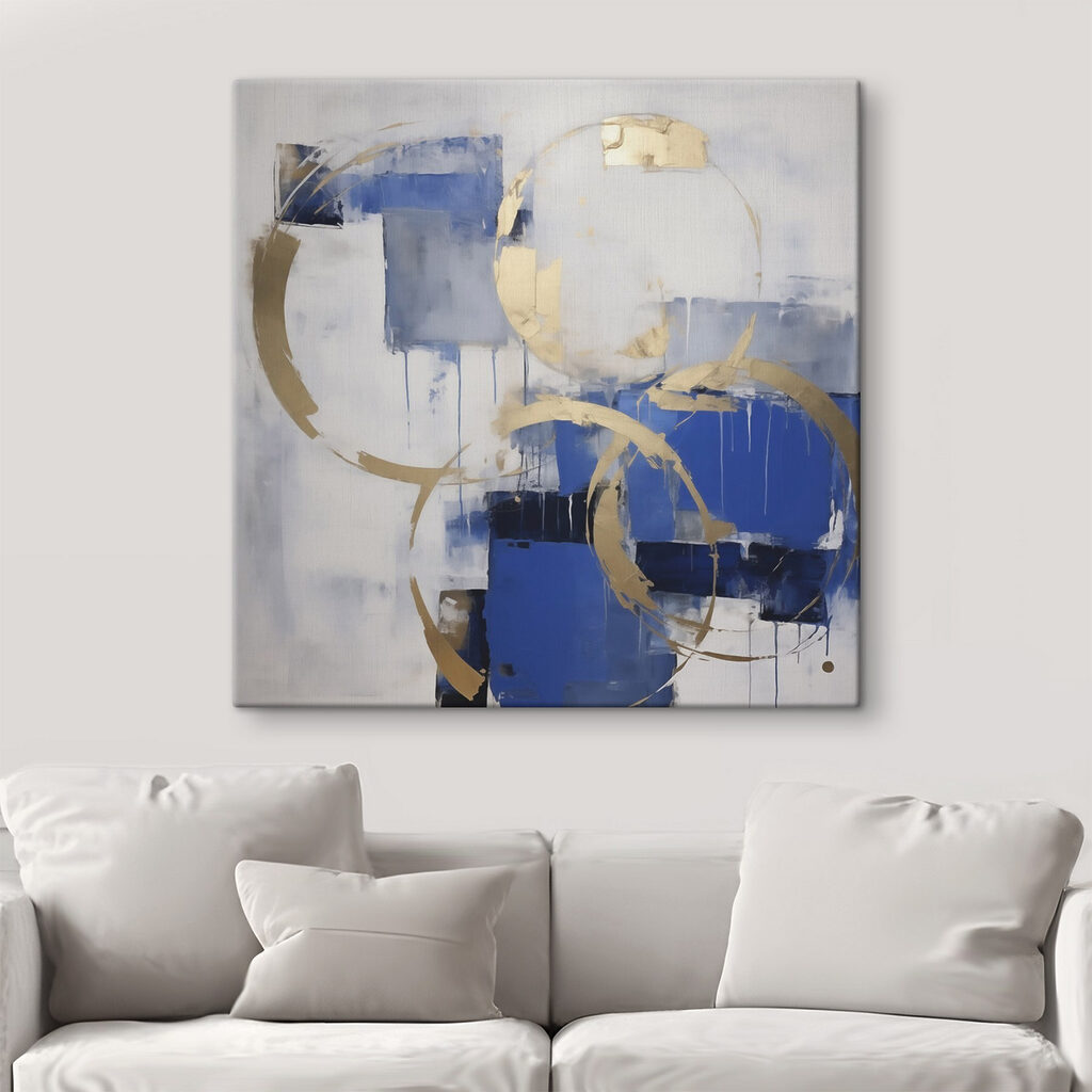 - Abstract composition with vibrant colors - Abstract composition with vibrant colors