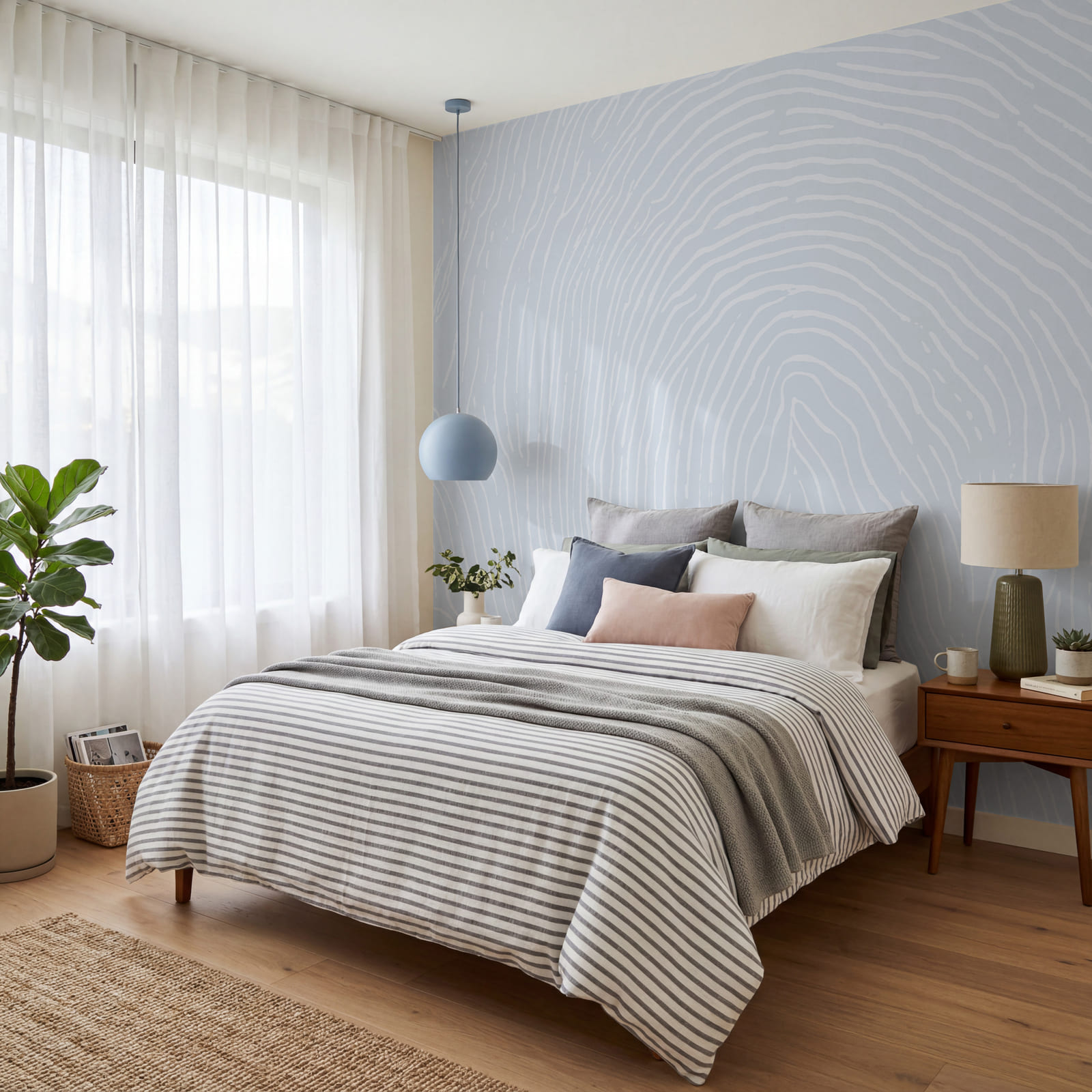 Білі лінії на синьому тлі Білі лінії на синьому тлі