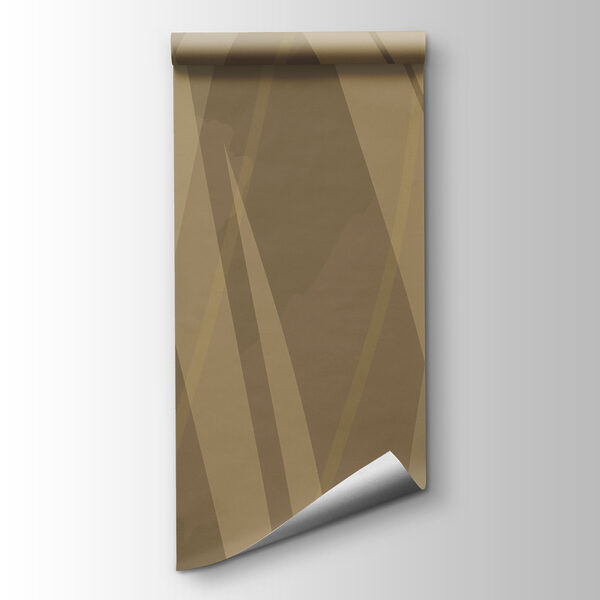 Brown and white wavy pattern