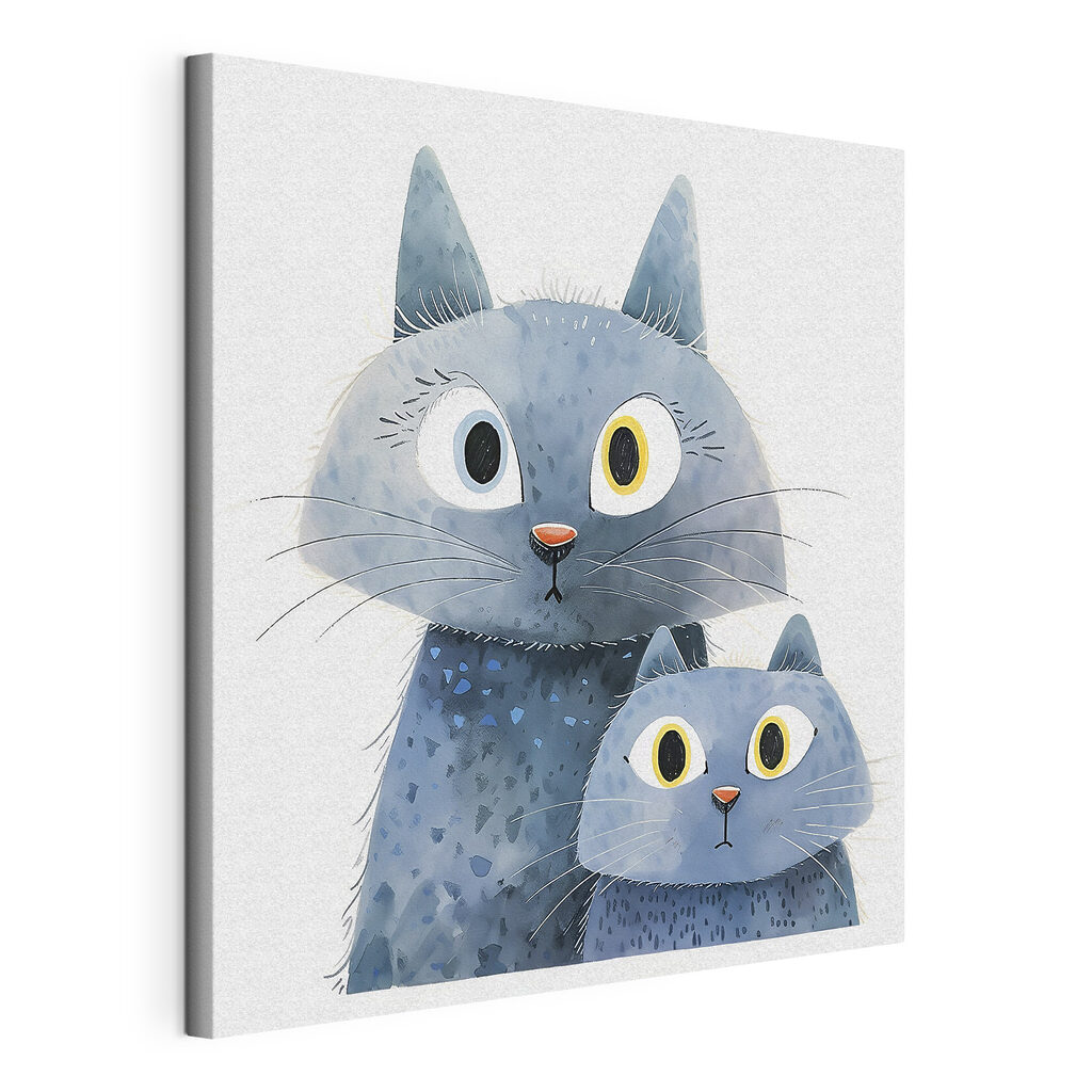 A cat and a cat A cat and a cat
