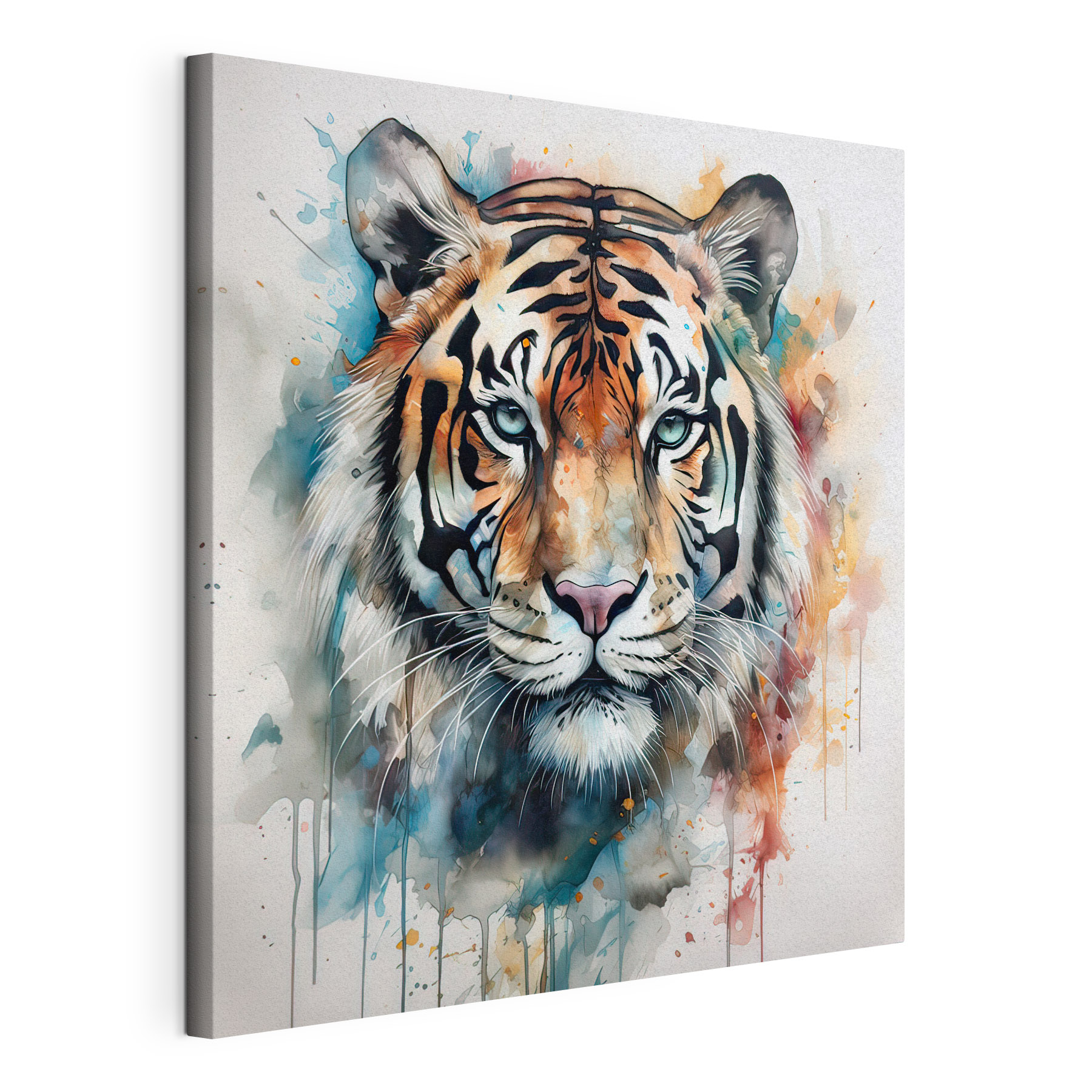 A painting of a tiger A painting of a tiger