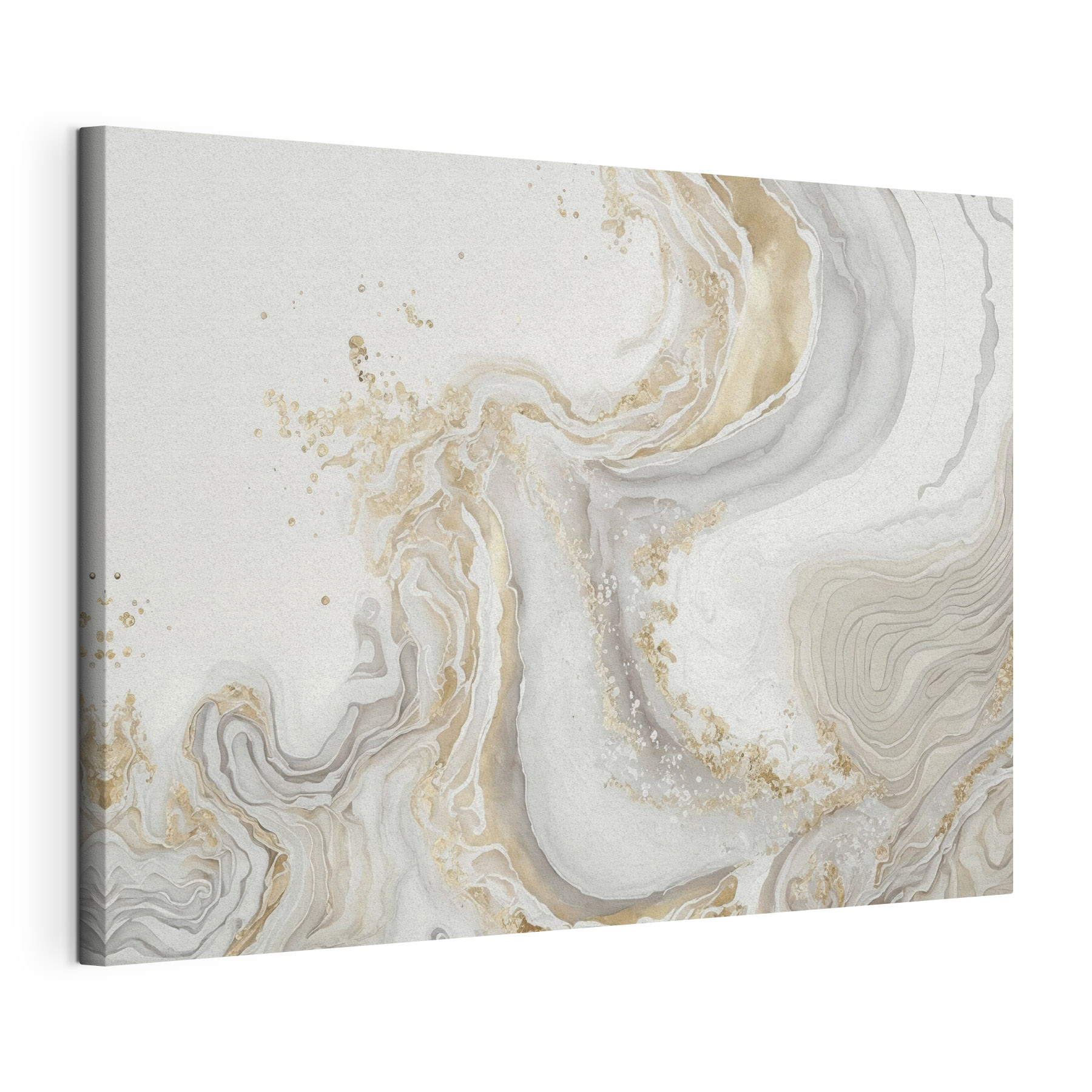 Elegant Swirls of Cream and Amber Elegant Swirls of Cream and Amber