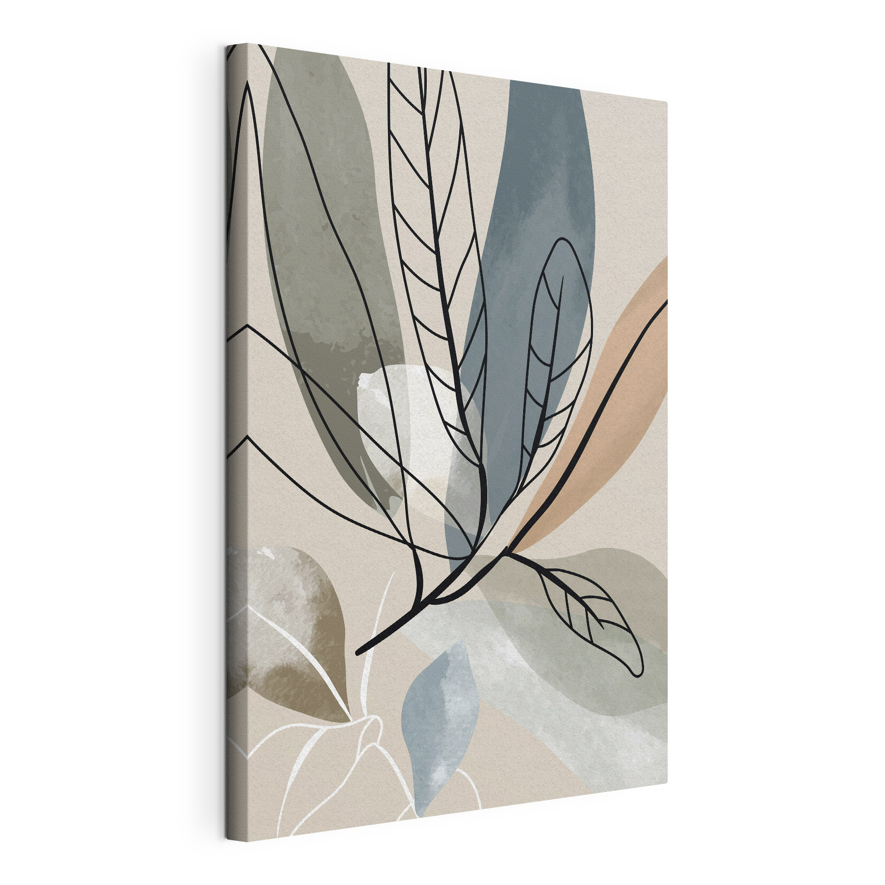 Abstract leaves on soft background Abstract leaves on soft background