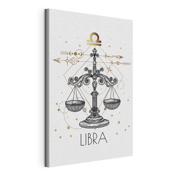 Картина Картина Малюнок знаку зодіаку Терези (Артикул: s37305)