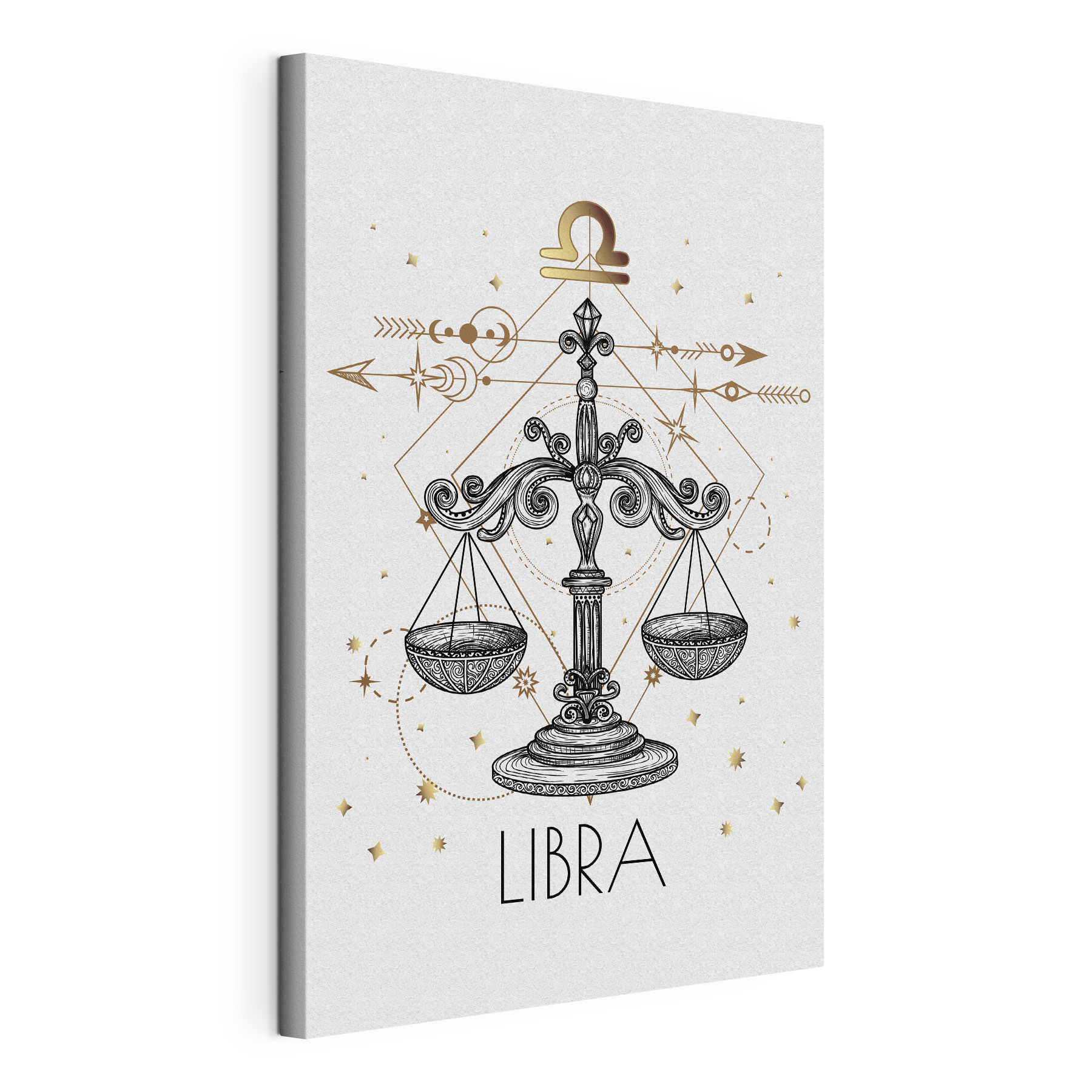 A drawing of a libra zodiac sign A drawing of a libra zodiac sign