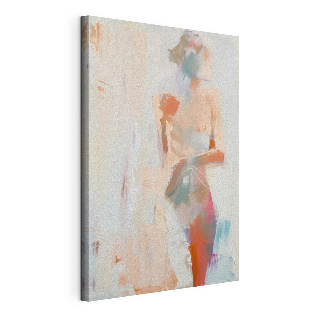 A painting of a woman
