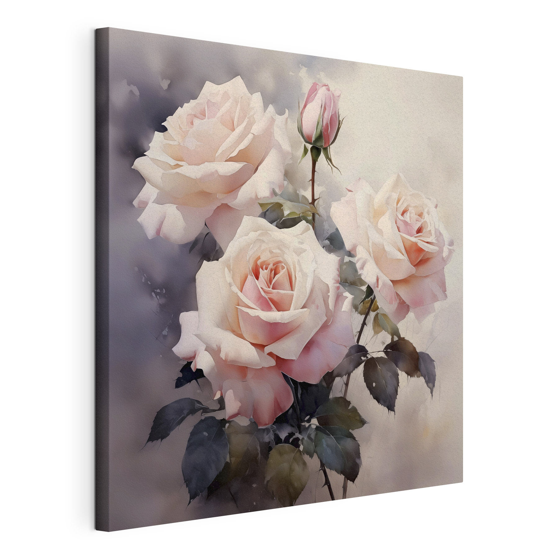Group of pink roses