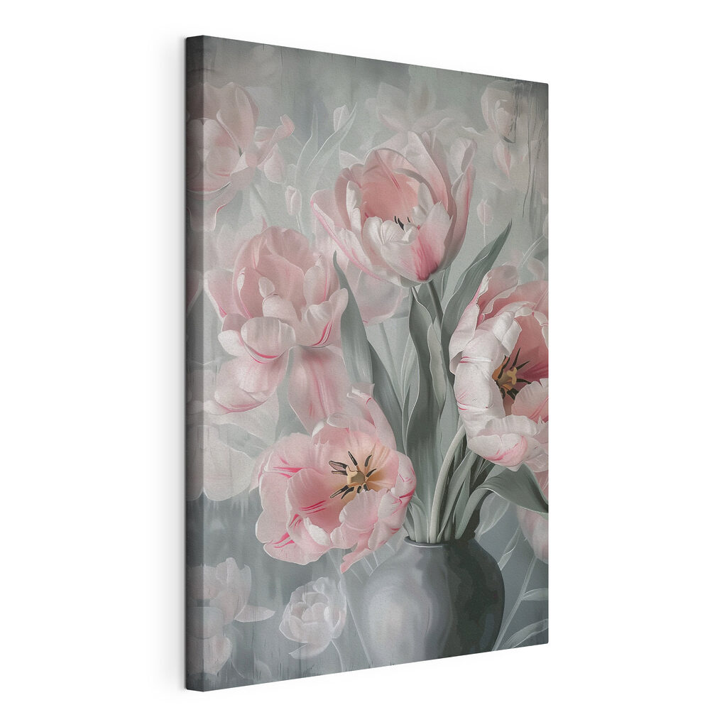 Elegant blooms in soft pastel hues