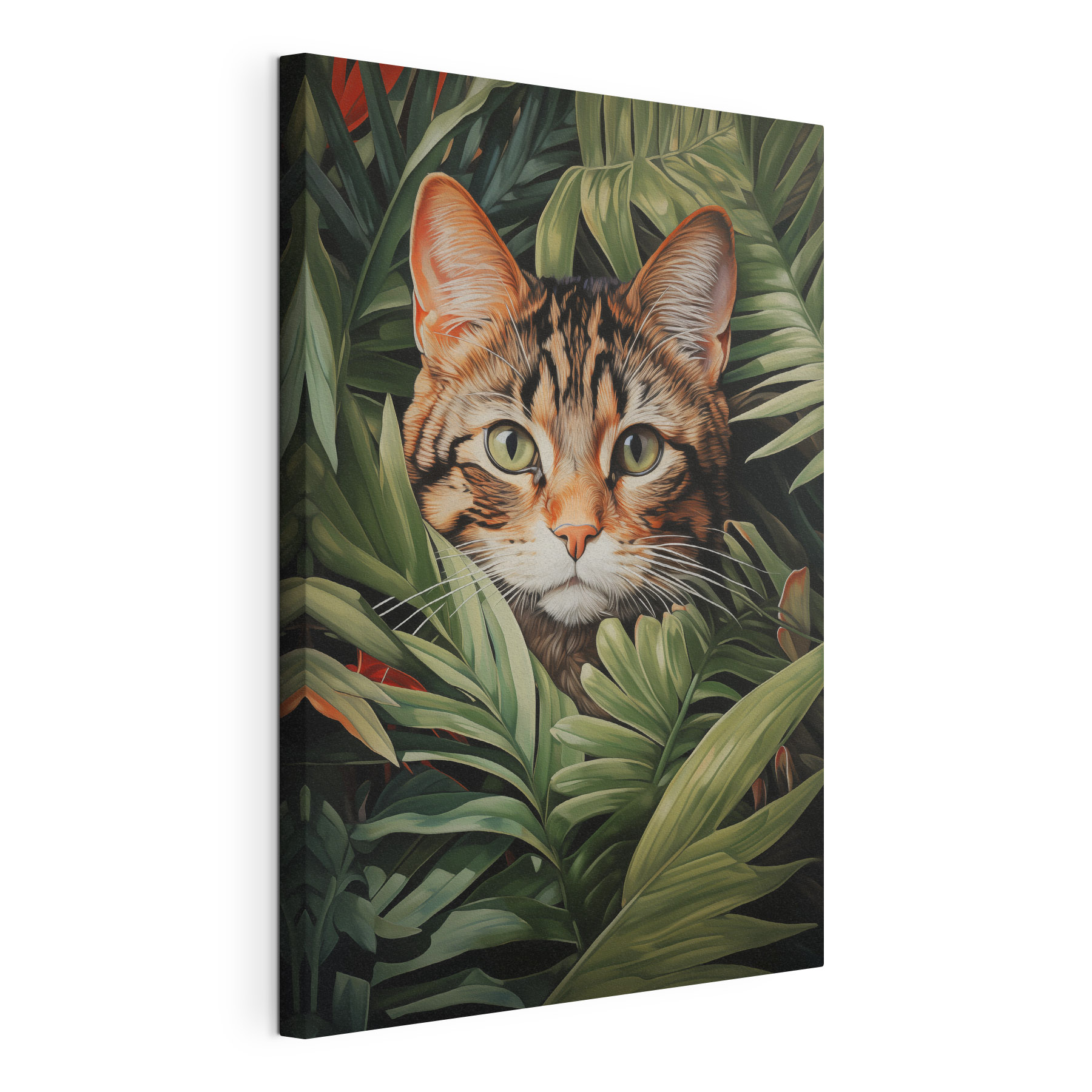 Cat in a jungle Cat in a jungle