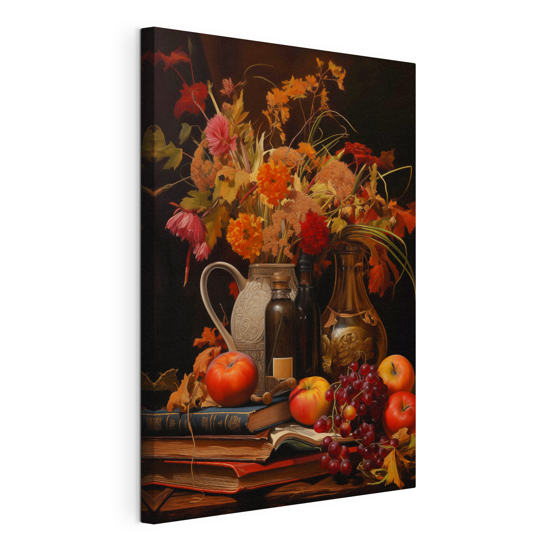 Still life with fruit and flowers Still life with fruit and flowers
