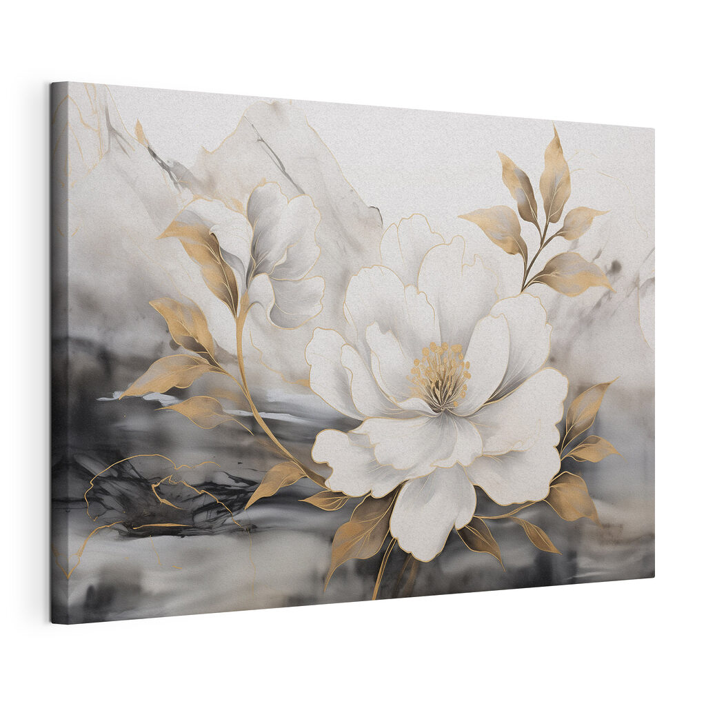 Painting of a flower Painting of a flower