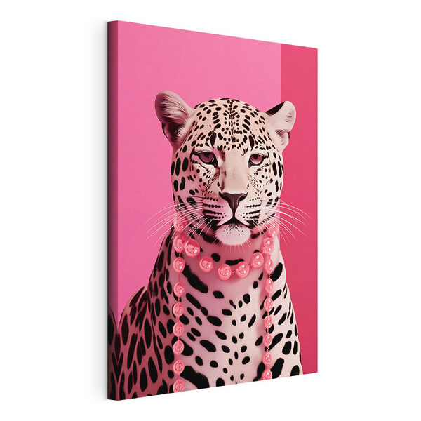 Картина Картина Леопард з намистом (Артикул: s43976)