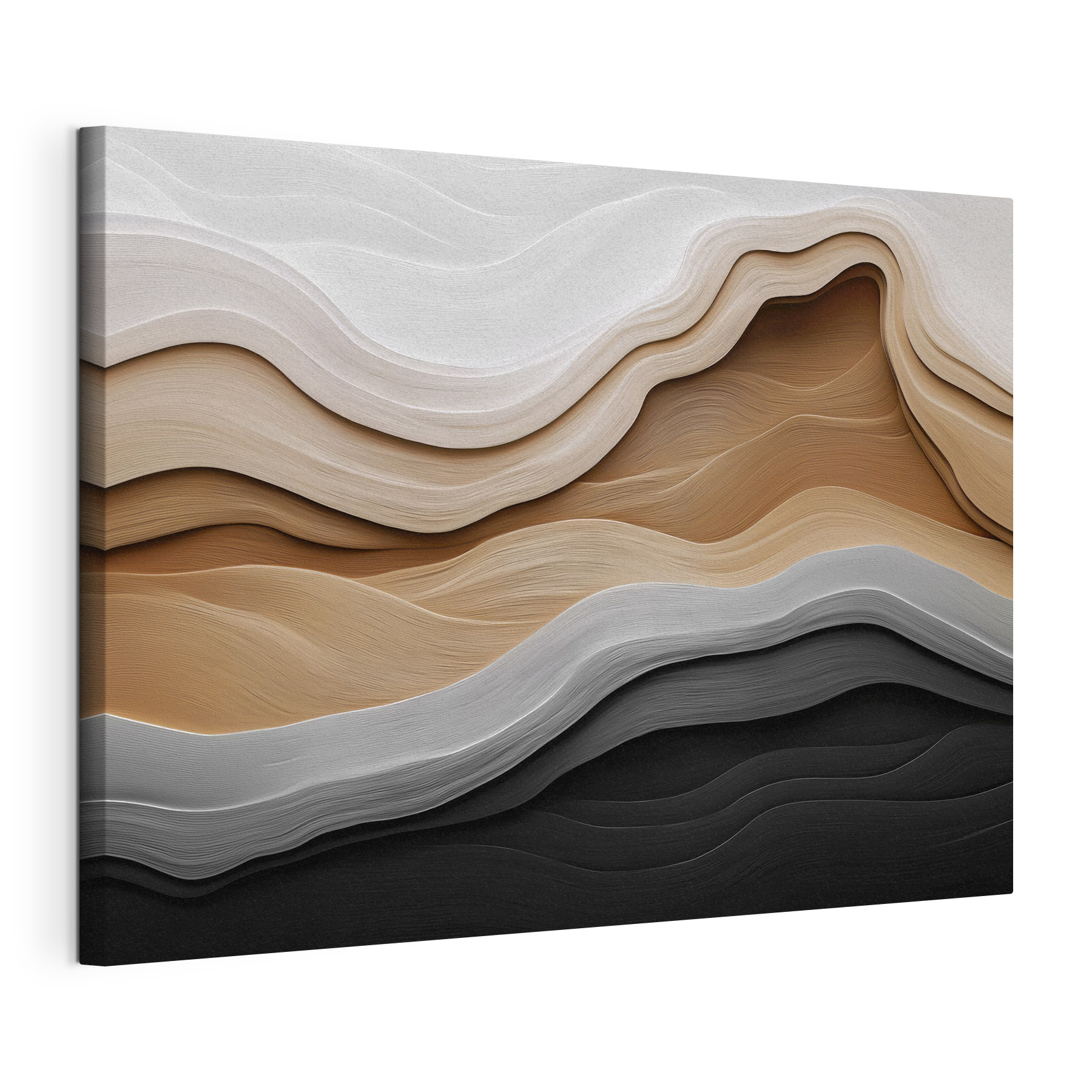 Soft waves of textured colors Soft waves of textured colors
